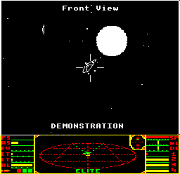 Elite Demonstration Disc combat screenshot