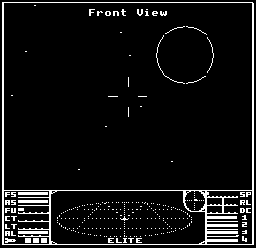 A planet in Electron Elite