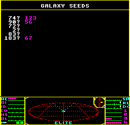 Editing galaxy seeds