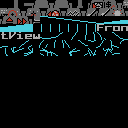 Example pattern table 1 in NES Elite